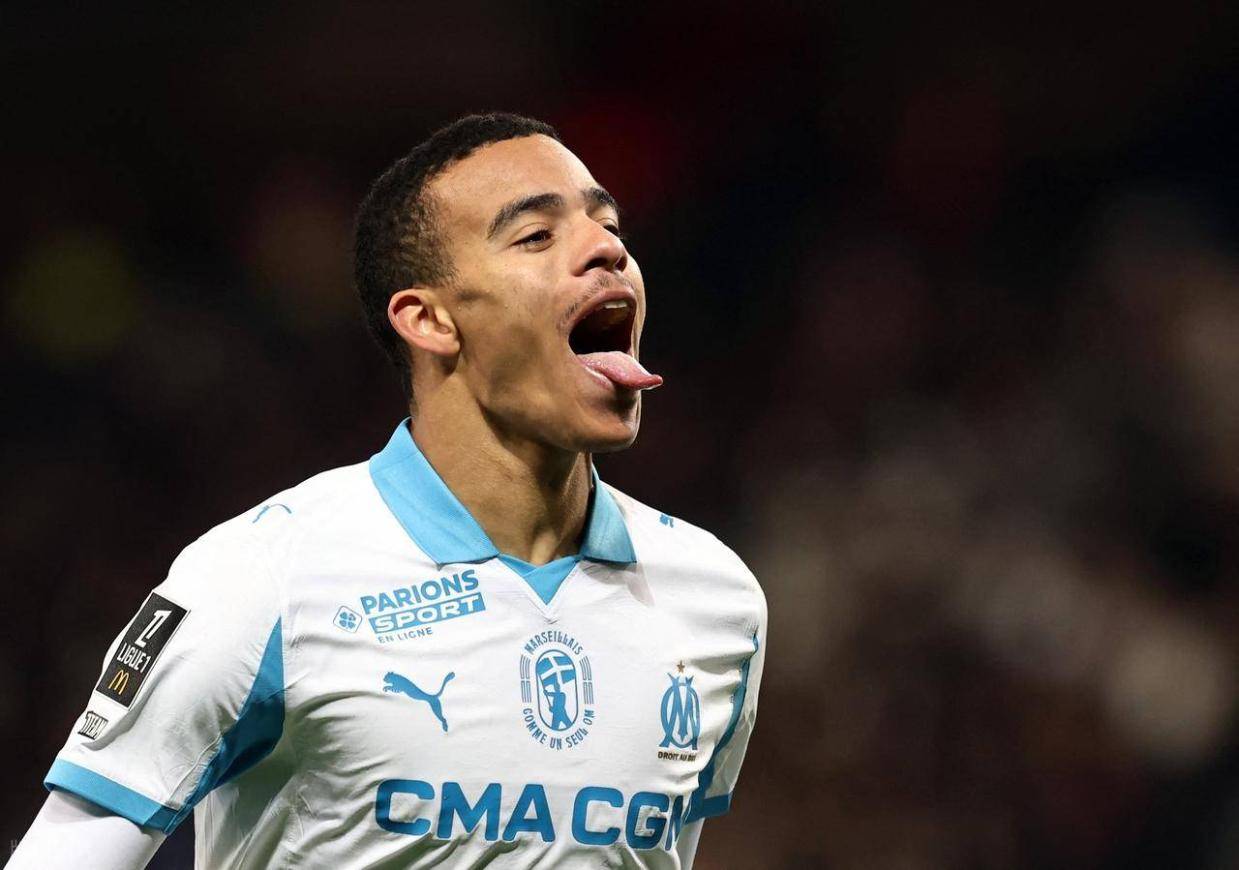 格林伍德惊艳远射破门！马赛核心26场独造26球领跑法甲